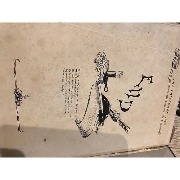 Mississippi College Yearbook Annual Tribesman 1925 MC Antique Choctaw Vintage - Picture 7 of 8